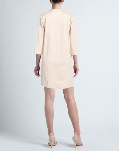 Woman Mini dress Beige Size M Viscose, Polyamide, Elastane