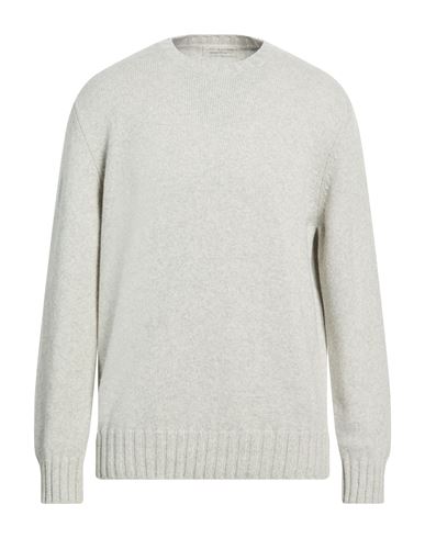 Man Sweater Light grey Size 40 Merino Wool