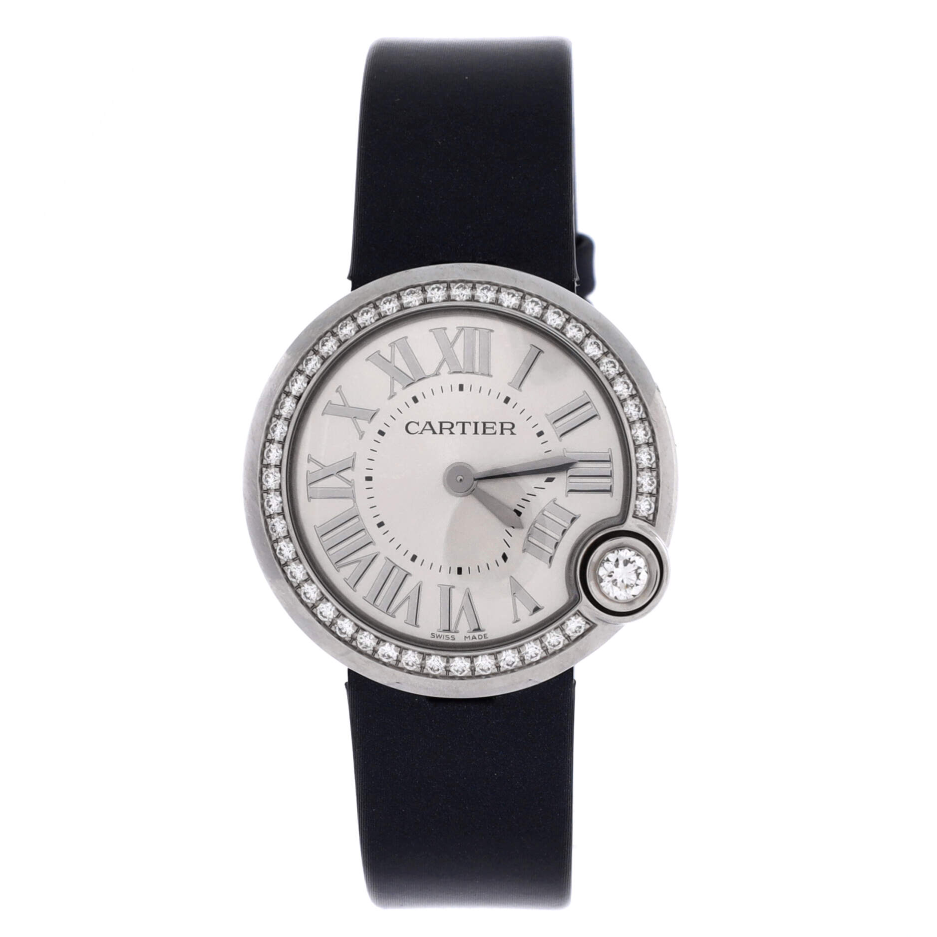 Ballon Blanc de Quartz Watch (W4BL0003)