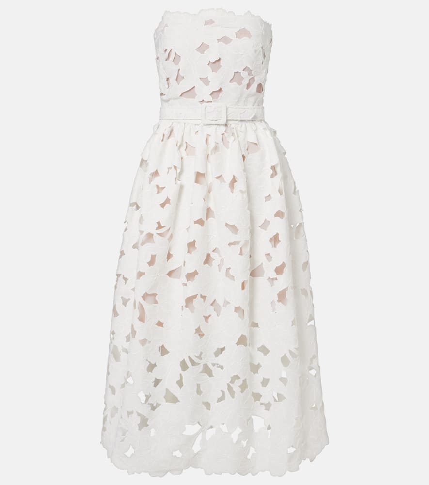 Lace bustier dress