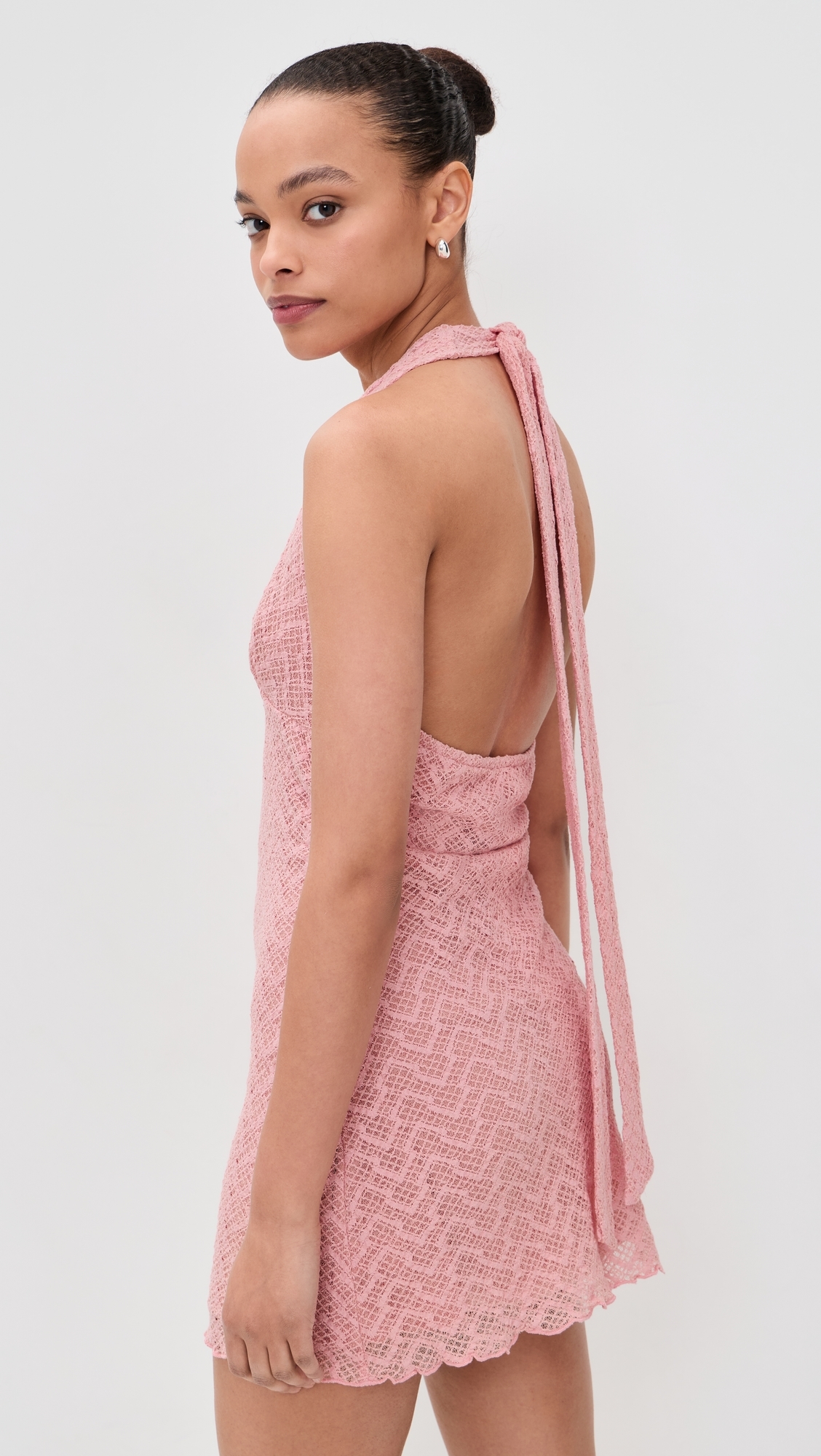 Pink Mini Dress Rose