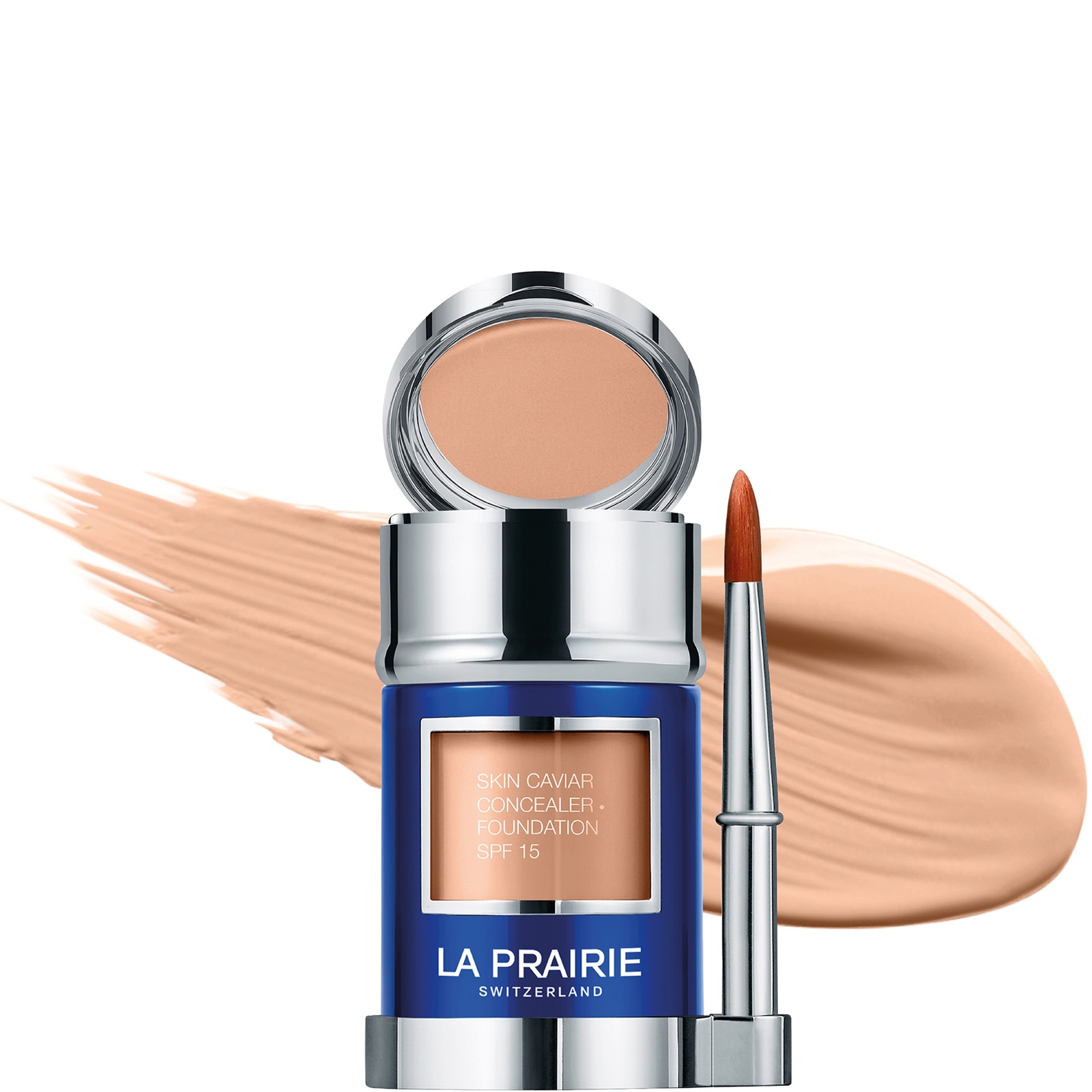 La Prairie Skin Caviar Concealer Foundation SPF 15 Various Shades - Creme Peche
