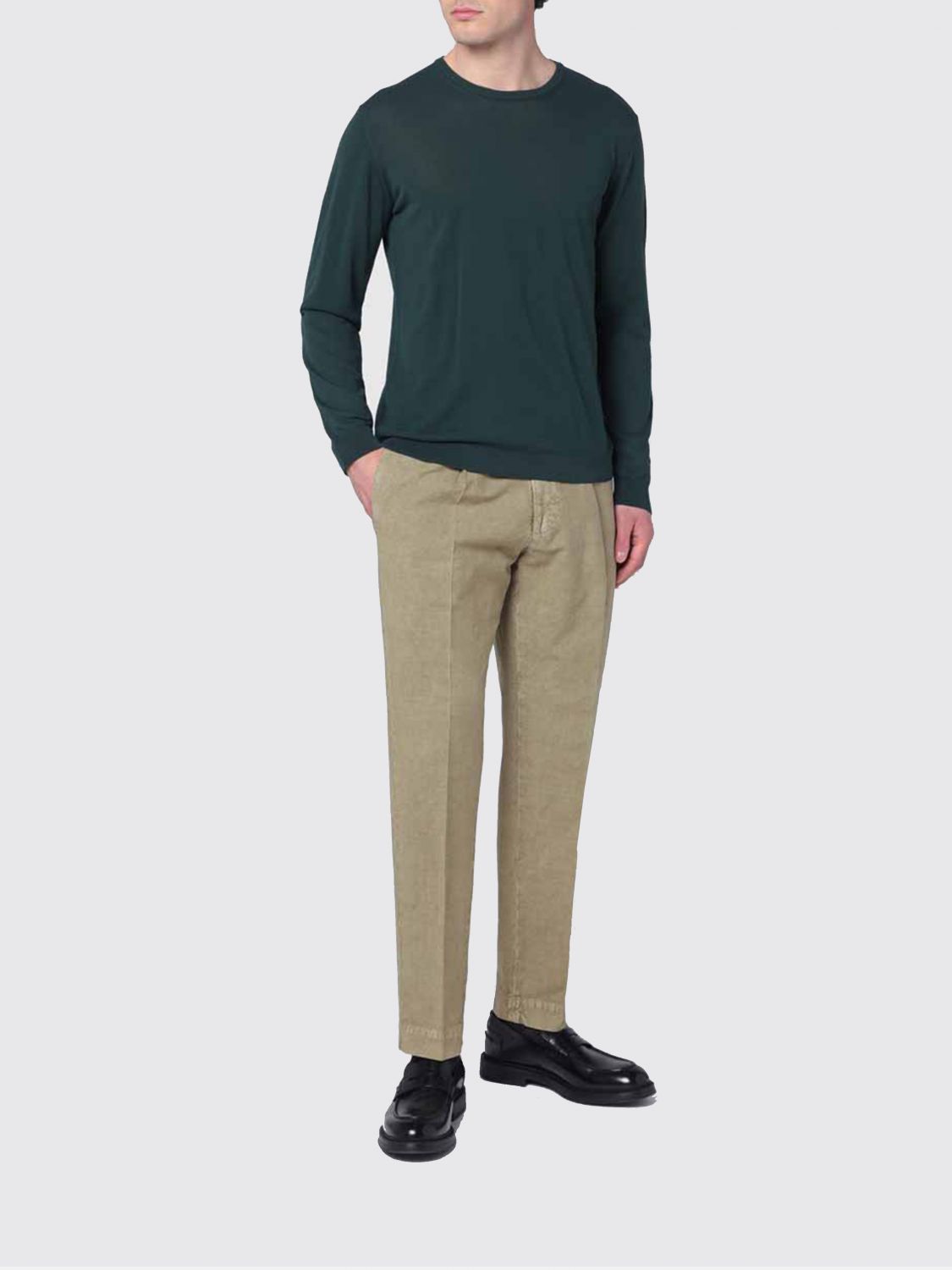 Sweater Men color Green