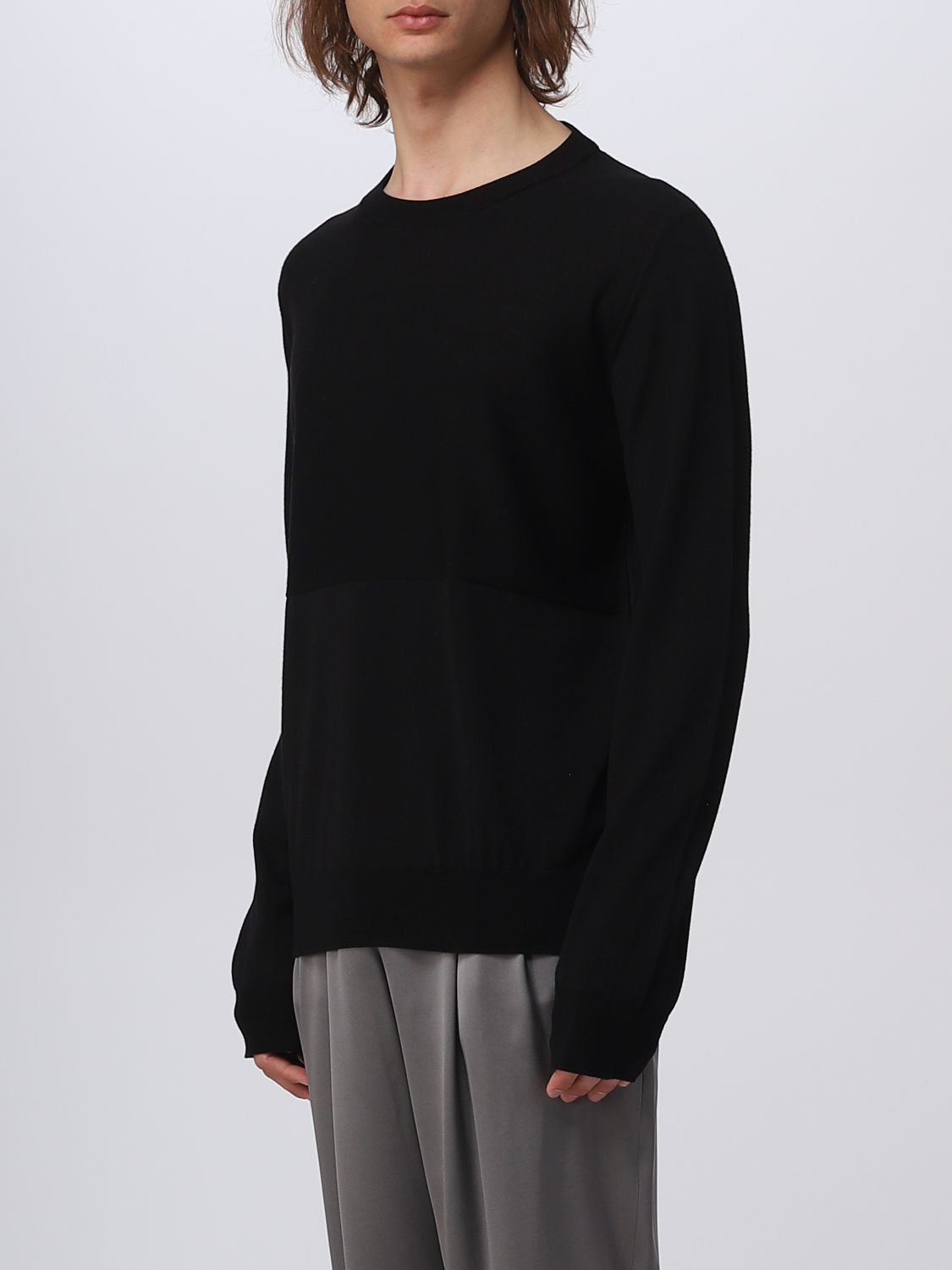 Sweatshirt Men color Black