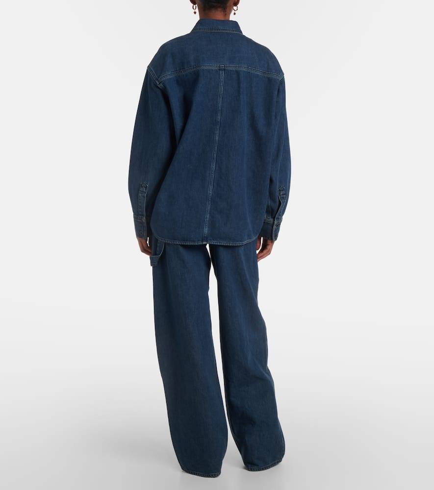 Okely denim overshirt