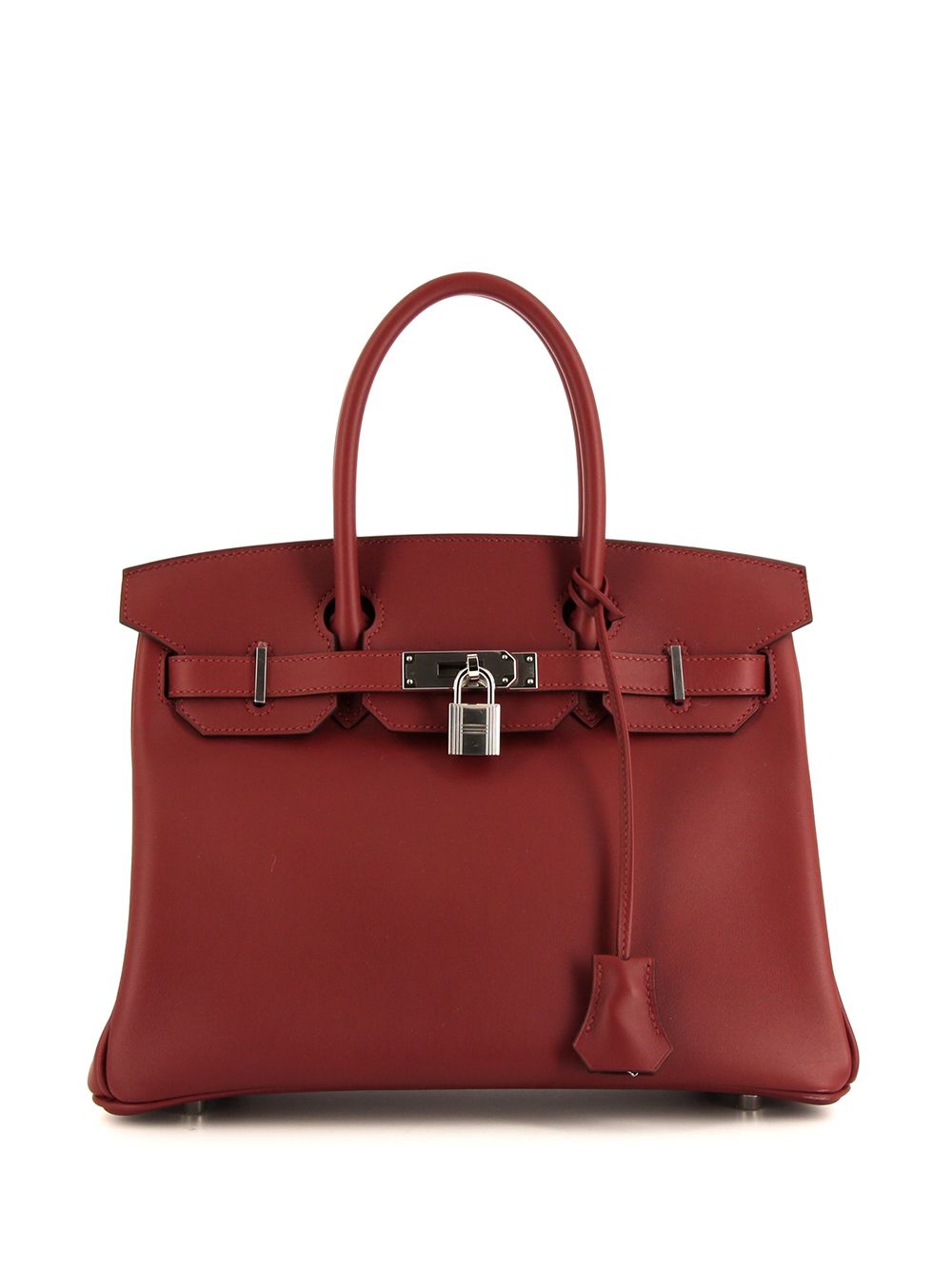 2020 pre-owned Birkin 30 bag - Red