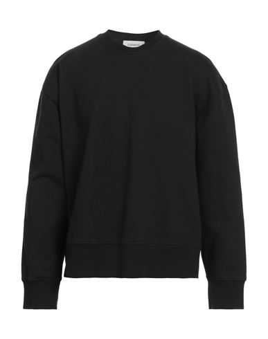 Laneus Man Sweatshirt Black Size L Cotton