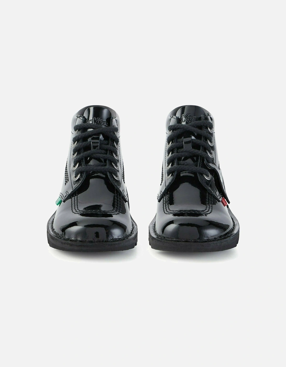 Kickers Kick Hi Core Black Patent