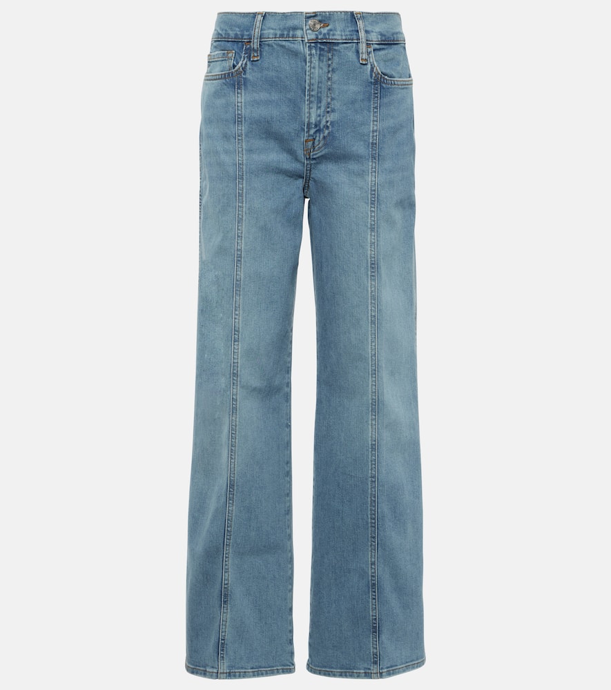 Le Slim Palazzo high-rise jeans