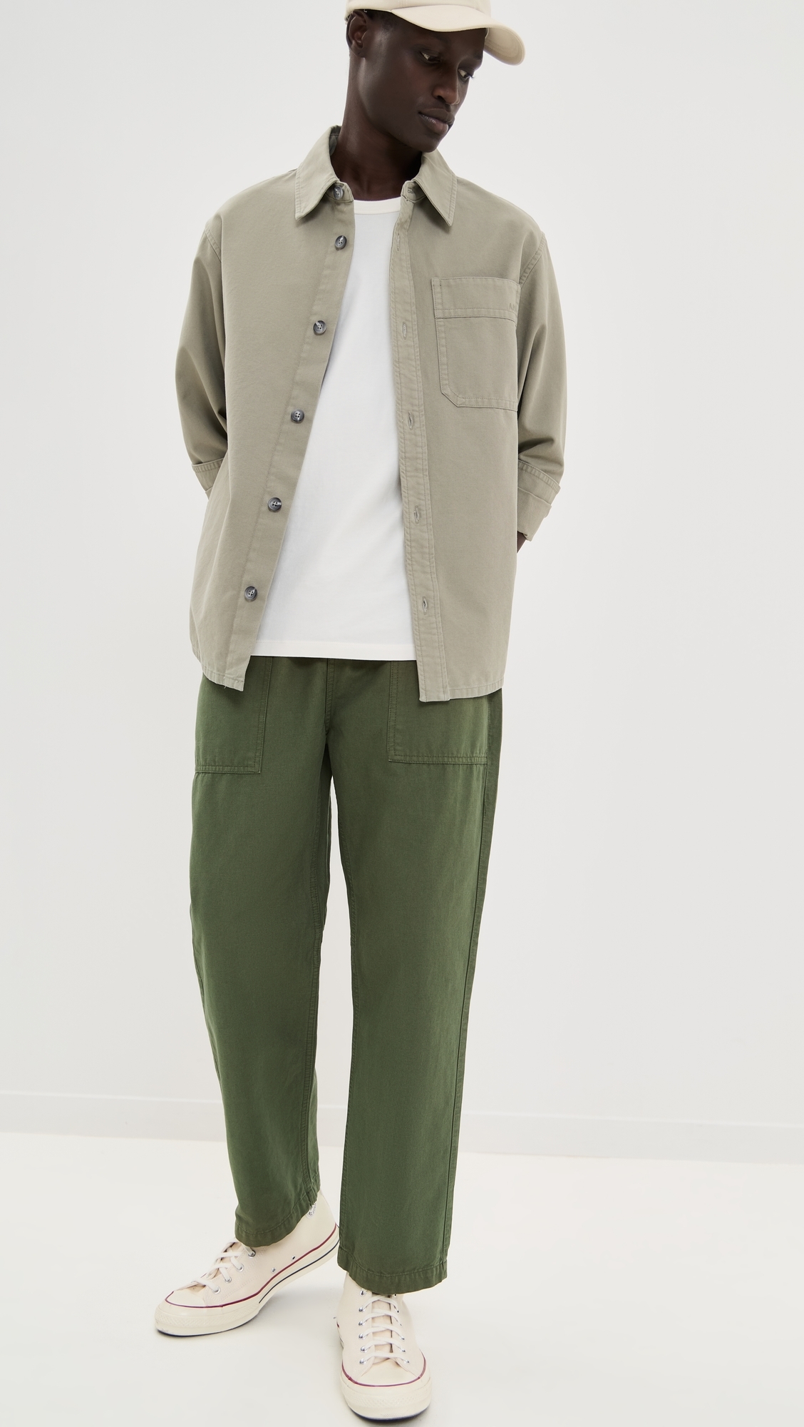 Service Works Classic Canvas Chef Pants Olive