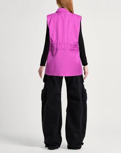 Woman Blazer Fuchsia Size 8 Polyester