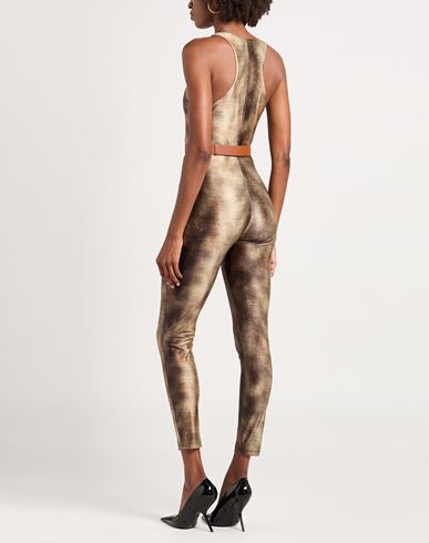 Woman Jumpsuit Sand Size 12 Polyamide, Elastane
