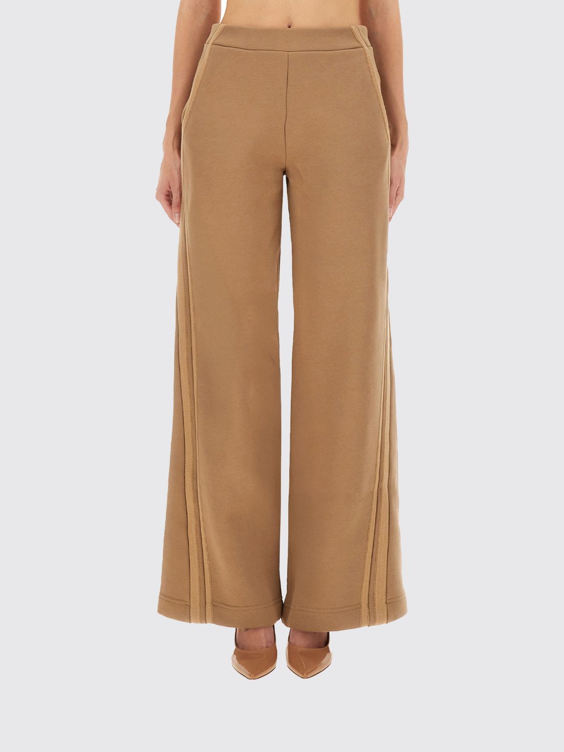 Pants Woman color Beige