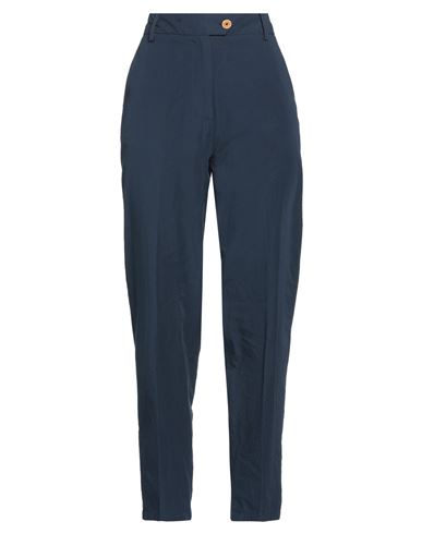 Woman Pants Midnight blue Size 8 Cotton