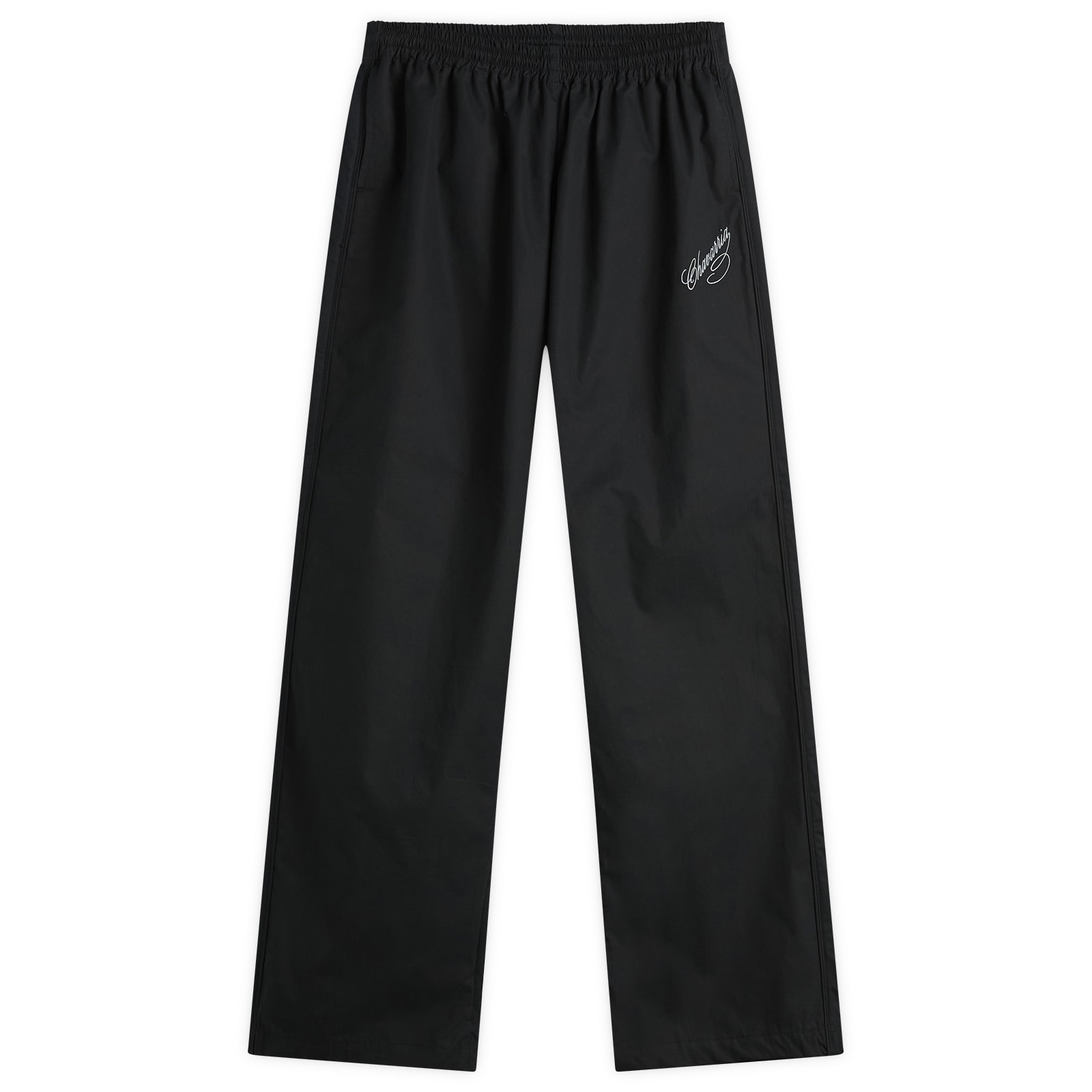 Willy Chavarria Ruff Rider Track Pant in Black - Black. S also in