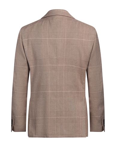 Lardini Man Blazer Sand Size 36 Linen, Cotton, Elastane