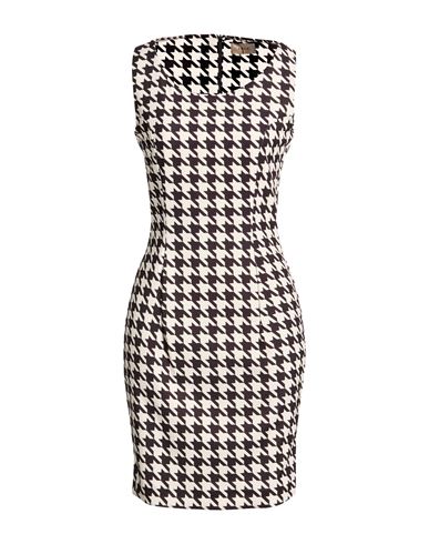 Woman Mini dress Black Size L Polyester, Elastane