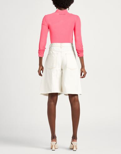 Woman Top Coral Size 0 Viscose, Polyamide, Cashmere, Elastane