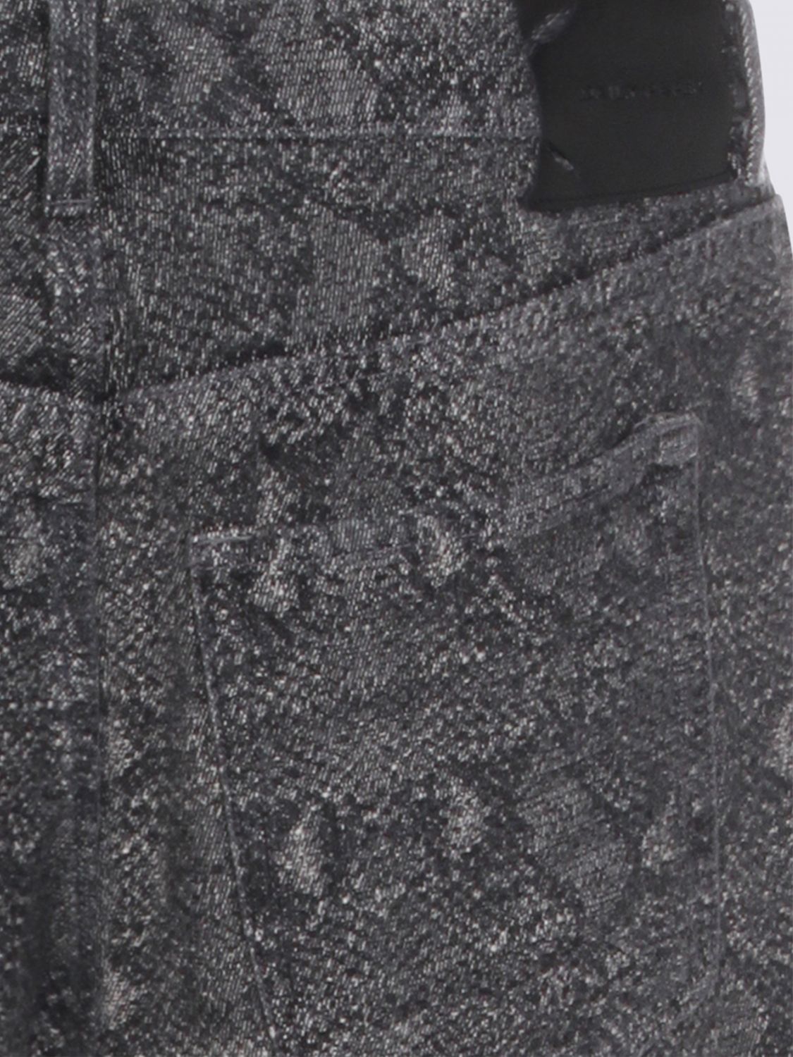 Pants Men color Denim