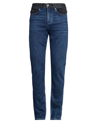 Man Jeans Blue Size 30 Cotton, Elastane