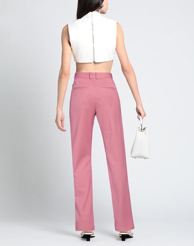 Woman Pants Antique rose Size XS Polyester, Viscose, Tencel, Wool, Elastane