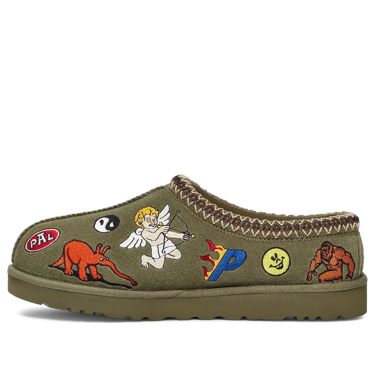 X Palace Tasman Slipper 'Burnt Olive'