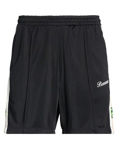 Man Shorts & Bermuda Shorts Black Size M Polyester