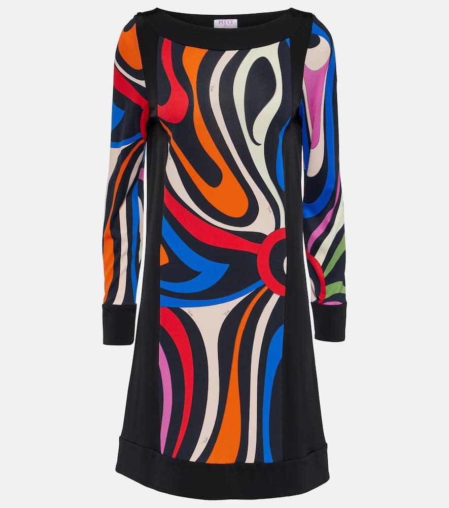 Marmo printed shift dress