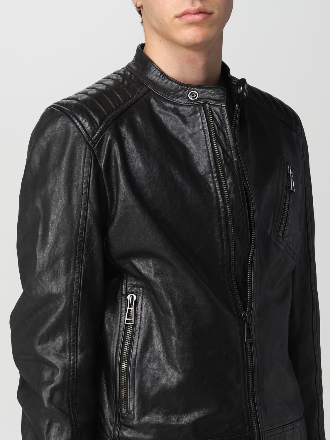 Jacket Men color Black