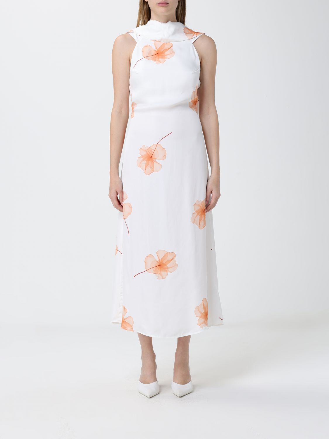 Dress Woman color Peach