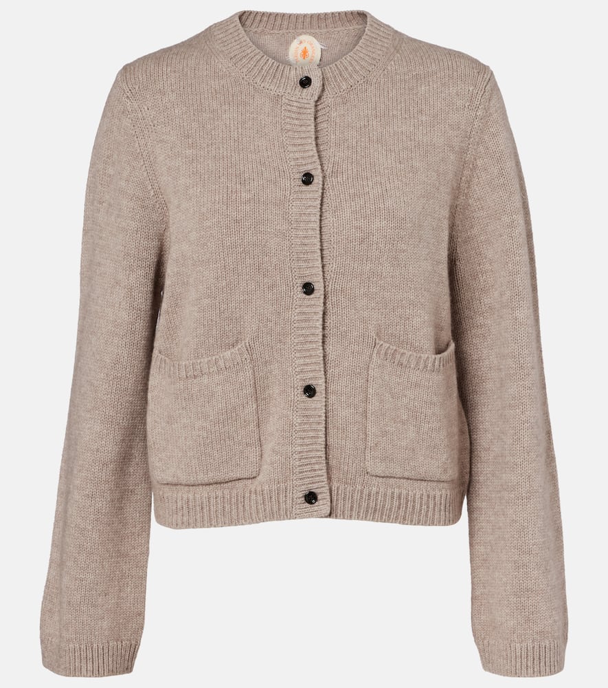 Wool and cashmere cardigan