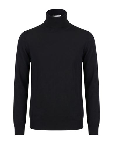 Man Turtleneck Black Size 38 Wool