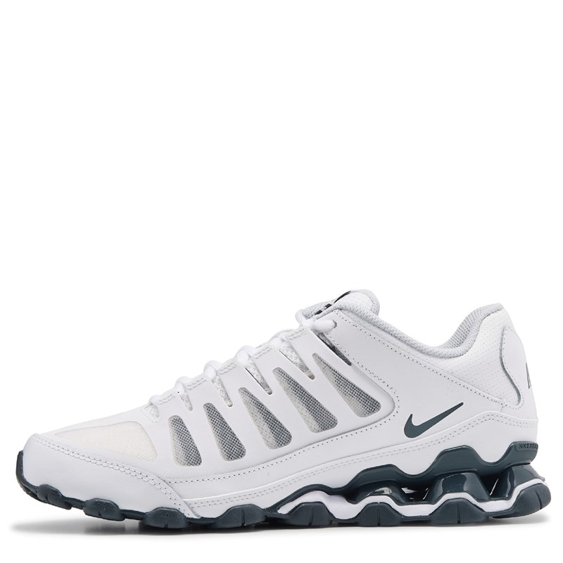 Men's Reax 8 Tr Training Shoes (White/Grey/Silver)