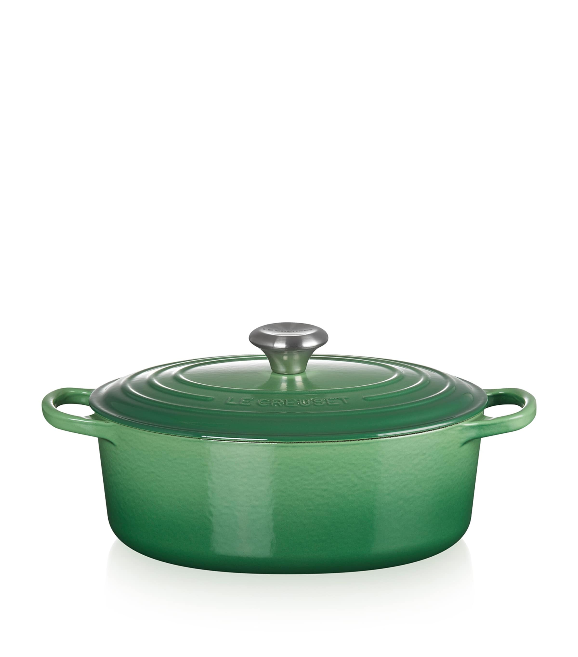 Cast Iron Oval Casserole Dish