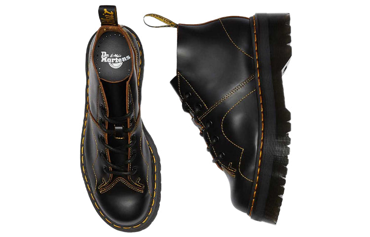 Church Platform Monkey Boots 'Black'