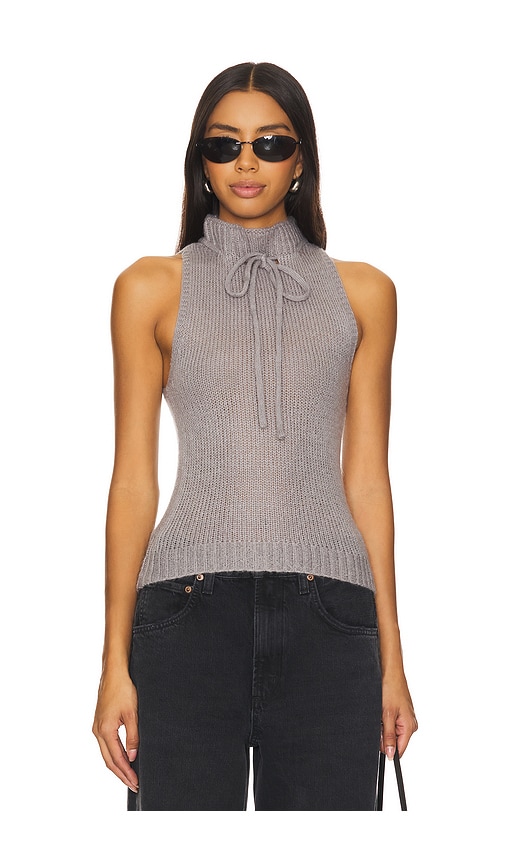 All the ways suki knit top en color gris  S  también en L