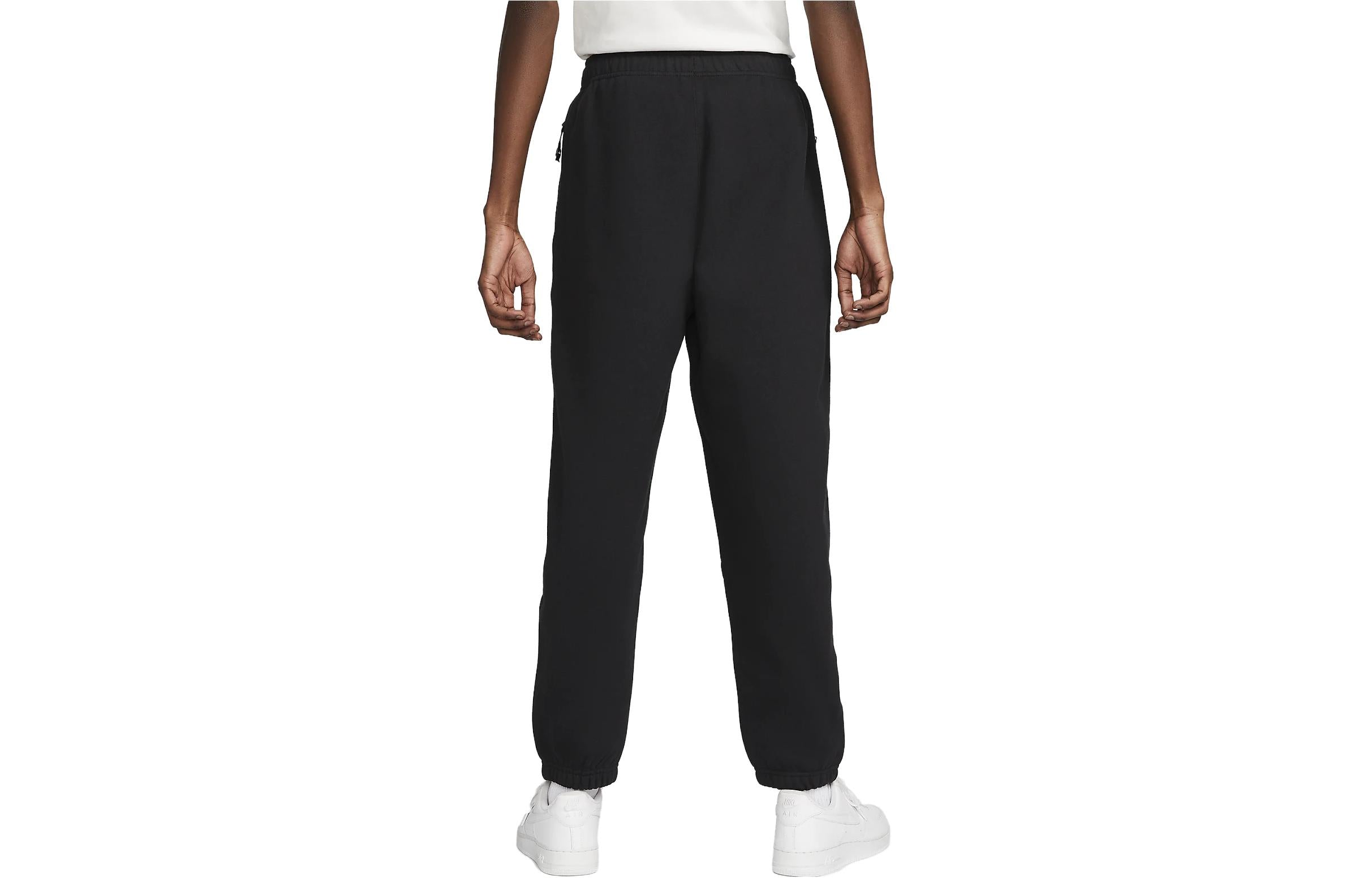 Solo Swoosh Fleece Trousers 'Black'