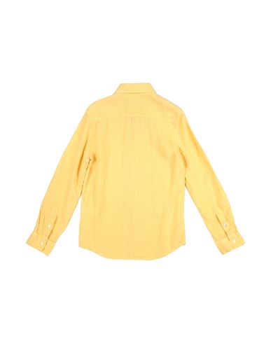 Peuterey Kid Boy Shirt Marigold Size 10 Linen