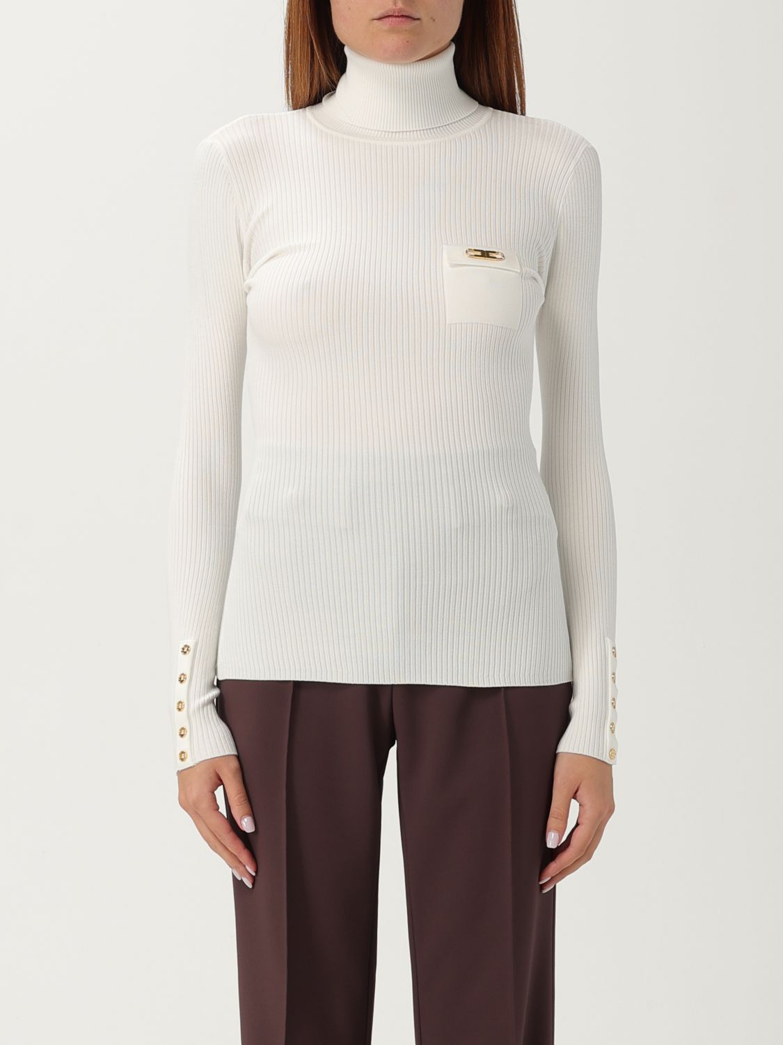 Sweater Woman color Ivory