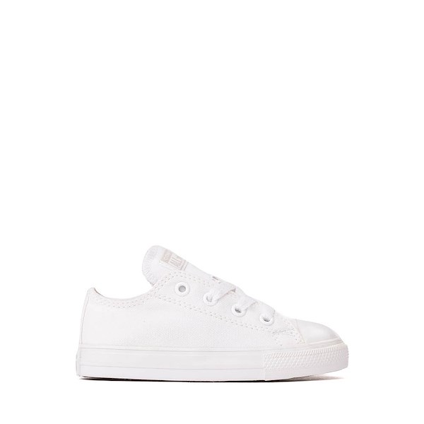 Converse Chuck Taylor All Star Low-Top Sneaker - Baby / Toddler - White Monochrome