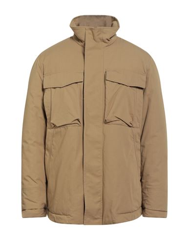 Man Jacket Khaki Size 44 Cotton, Nylon