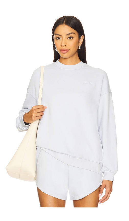 Eleven Eleven Oversized Crew Sweatshirt in Pink. S. Also in