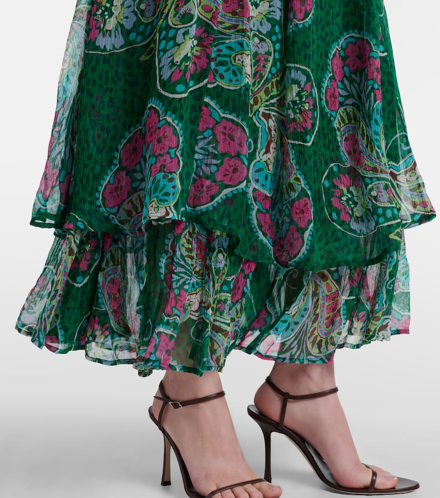 Hayden printed maxi dress