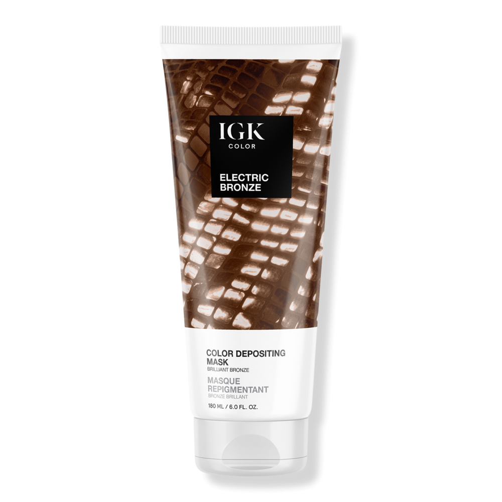 Color Depositing Conditioning Hair Mask - Electric Bronze