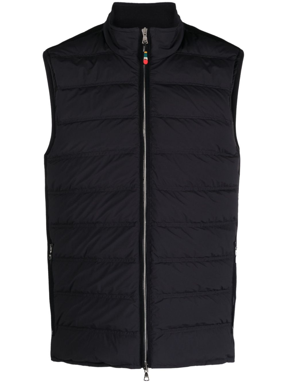 Fitzroy zip-up padded gilet - Blue