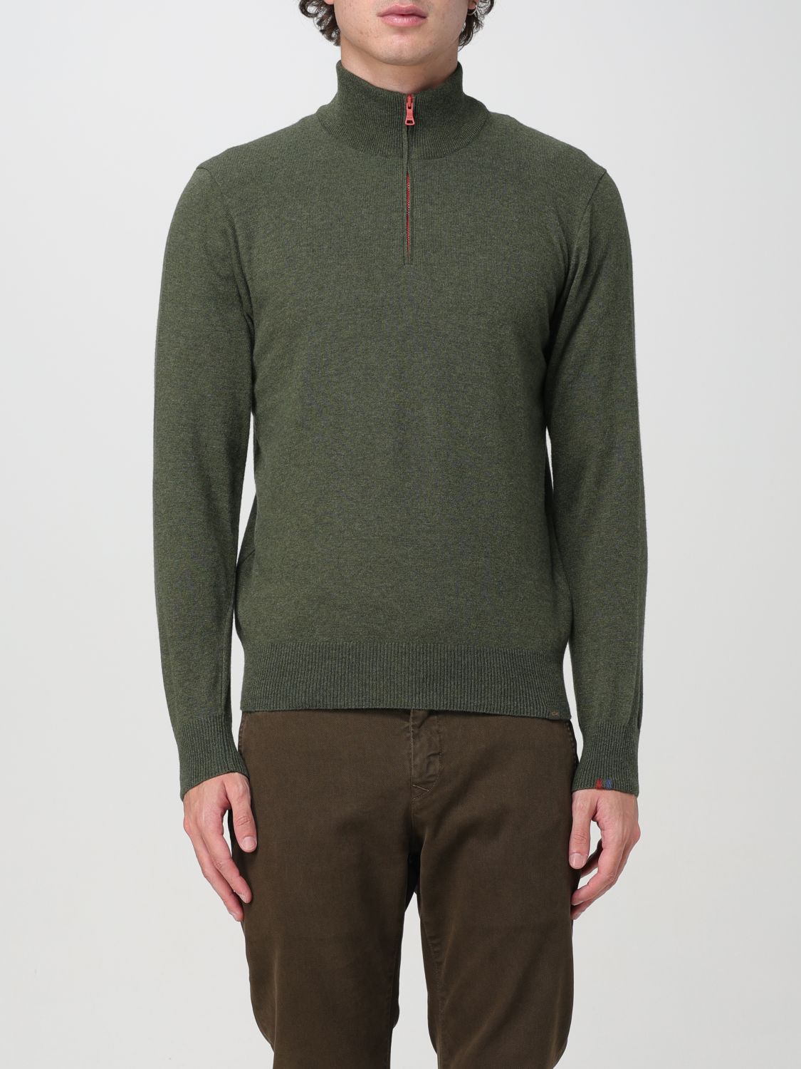 Sweater Men color Green