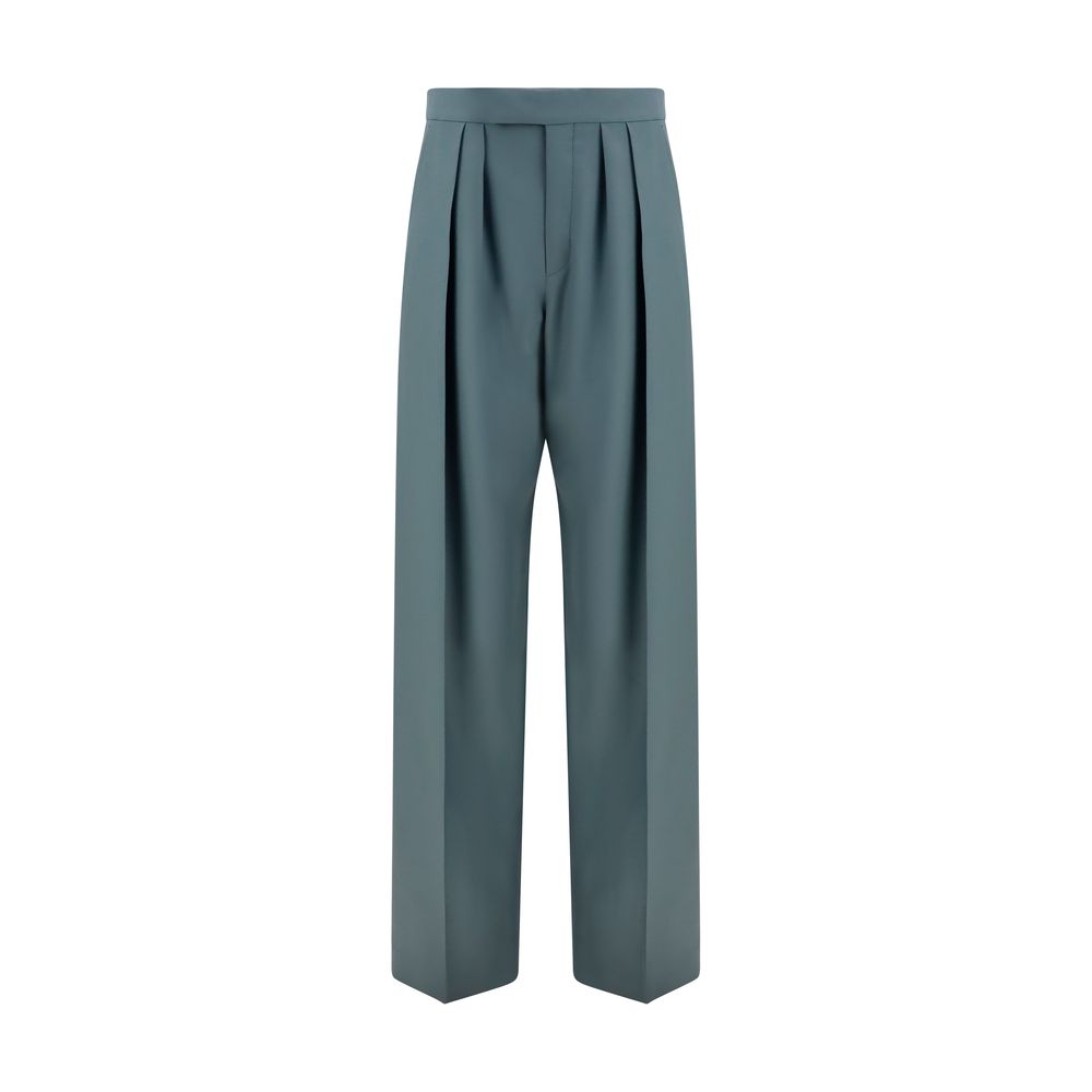 Wool Ovis Aries Trousers — Gray