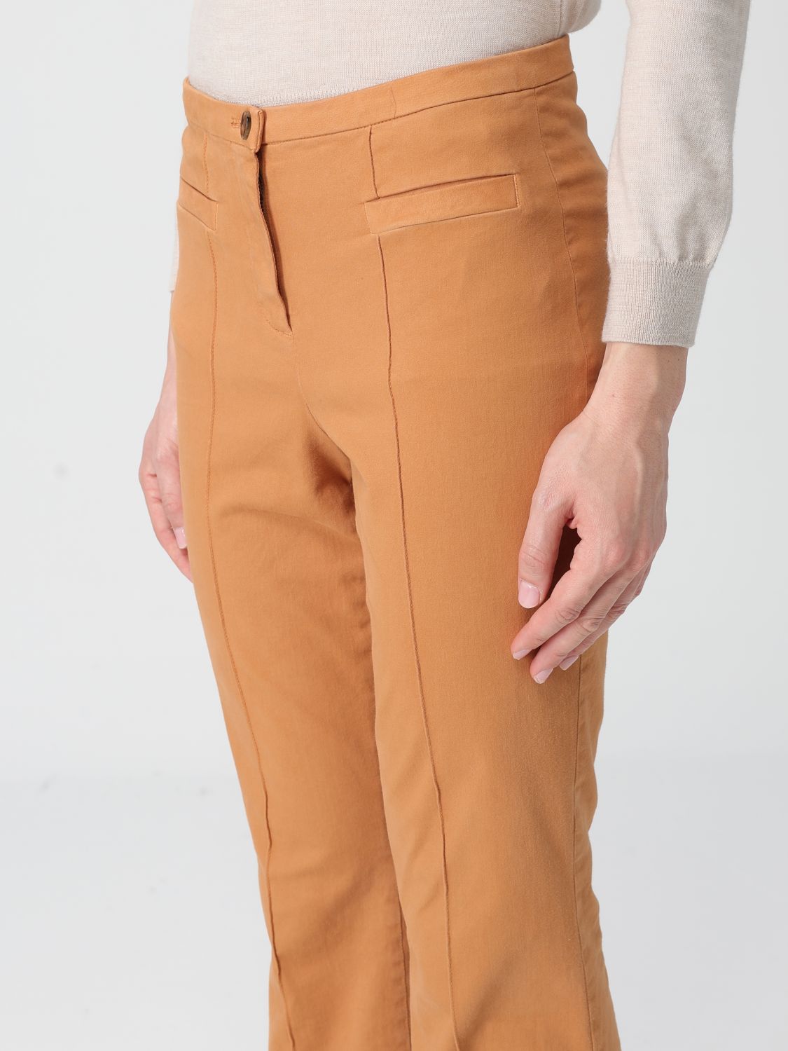 Pants Woman color Orange