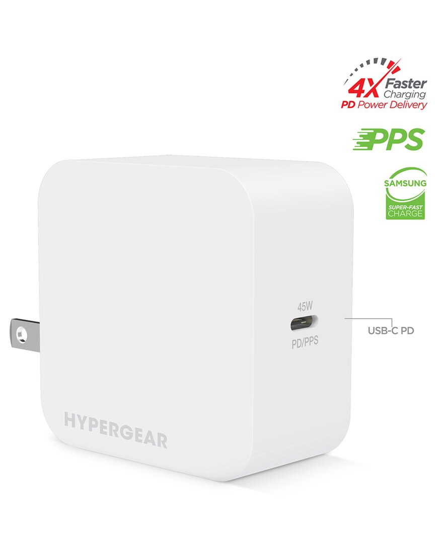 SpeedBoost 45W USB-C PD/PPS Wall Charger