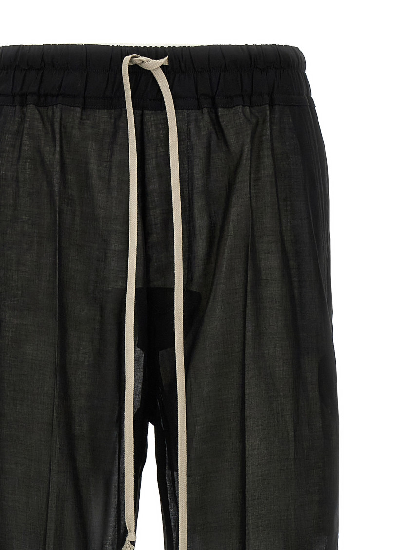 Black Dietrich drawstring pants